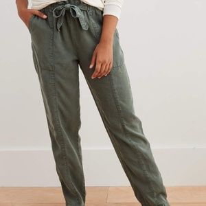 Olive green pants